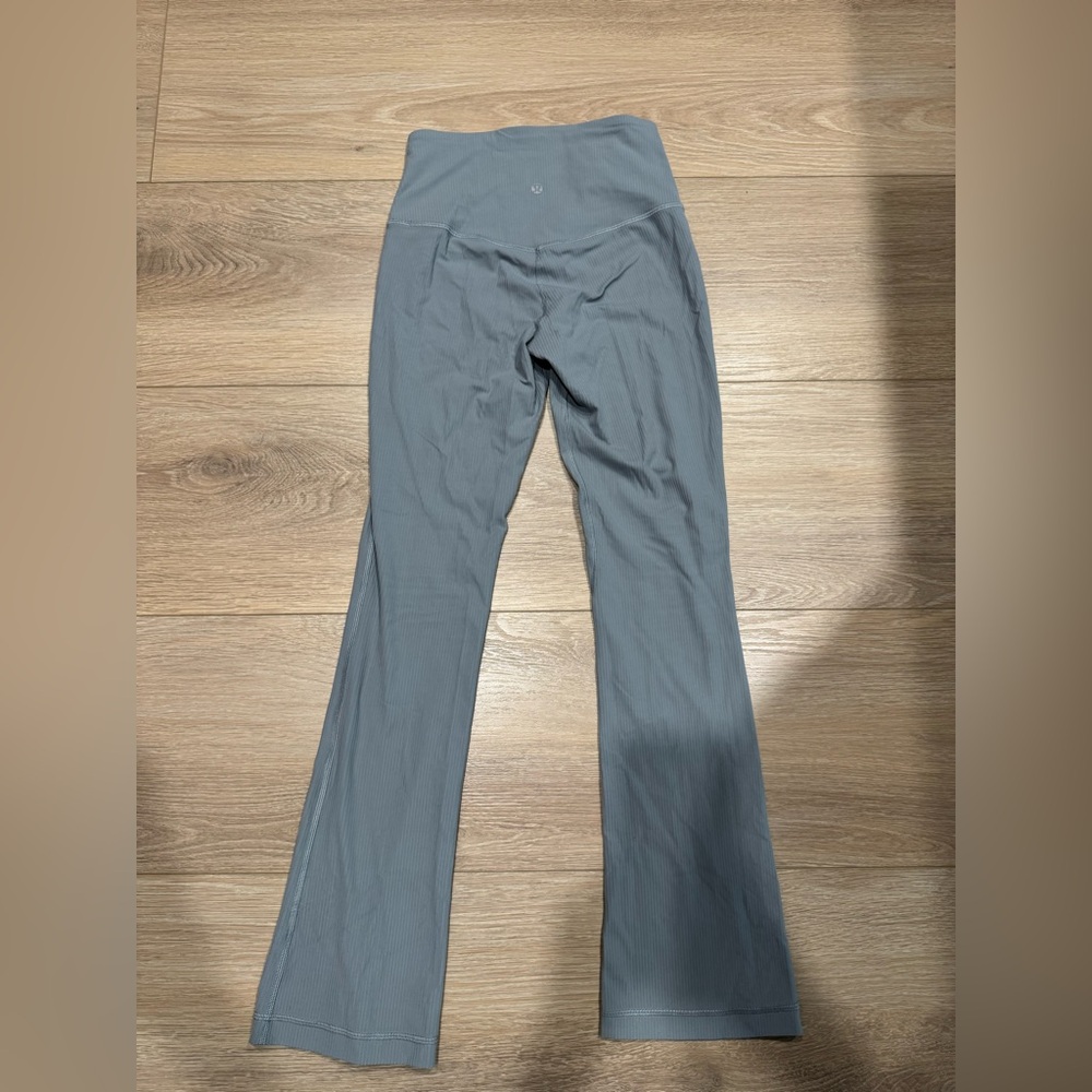 Lululemon Align High Rise Ribbed Mini Flared Leggings - Picture 4 of 4